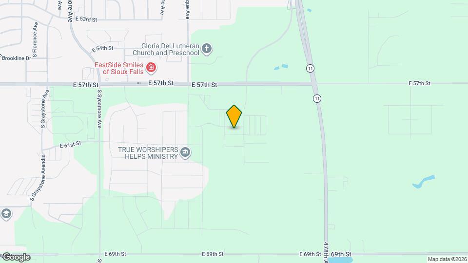 5712 E Avett Pl Map and Location Details