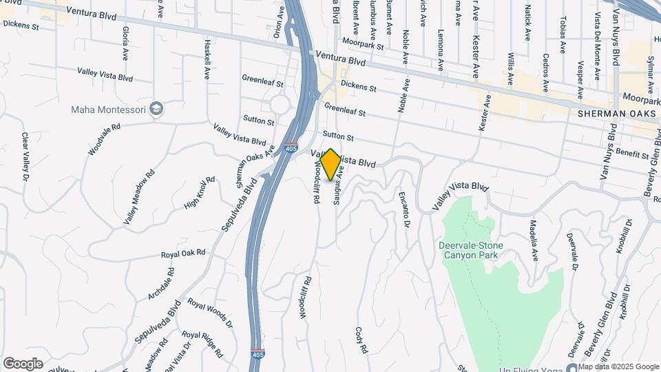 4219 Saugus Ave Map and Location Details