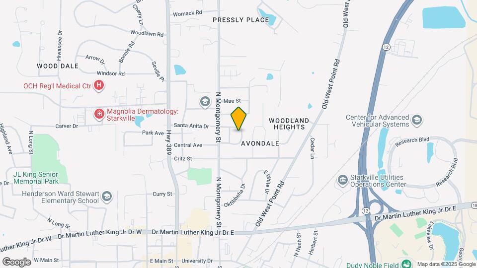 219 Santa Anita Dr Map and Location Details