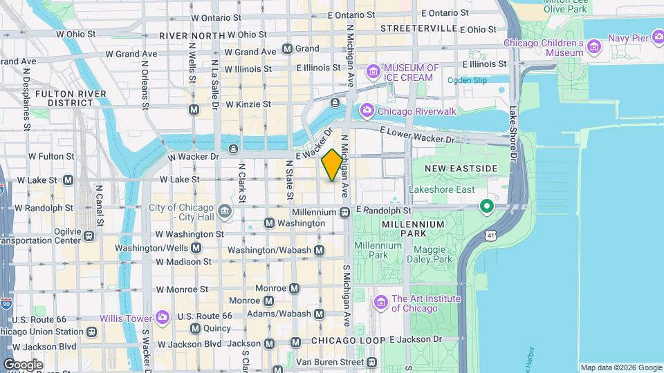 71 E Lake St Map and Location Details