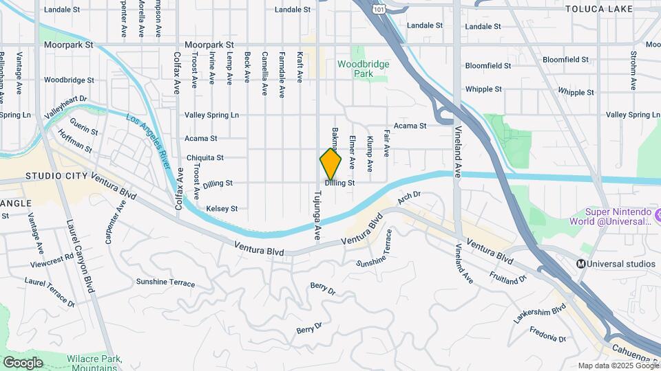 4125 Bakman Ave, Unit 739 Map and Location Details