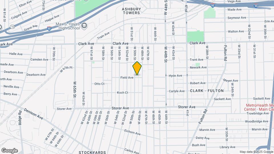 3233 W 50th St Map and Location Details