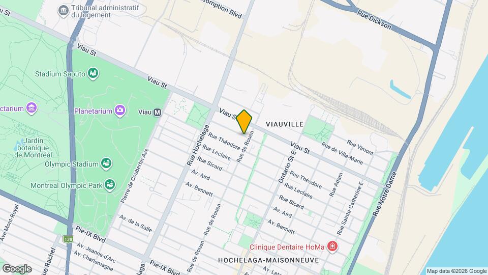 2250-2260 Rue Saint-Clément Map and Location Details