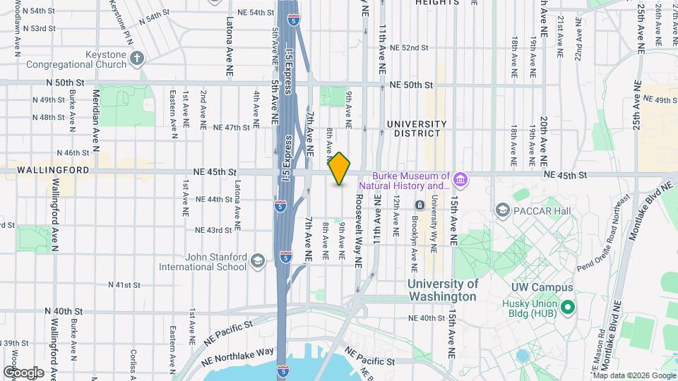 4337 9th Ave NE Mapa y Detalles de la Ubicación