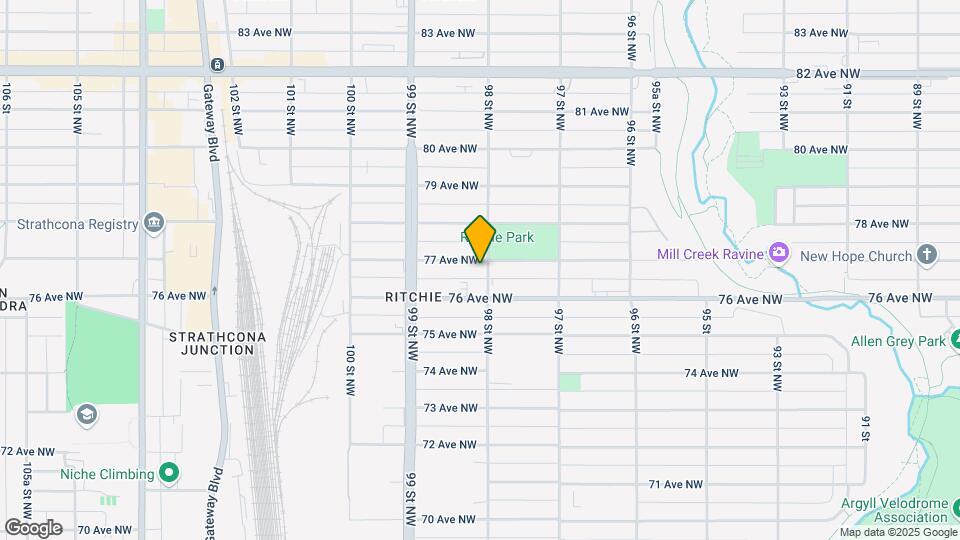 9807 77 Ave NW Map and Location Details