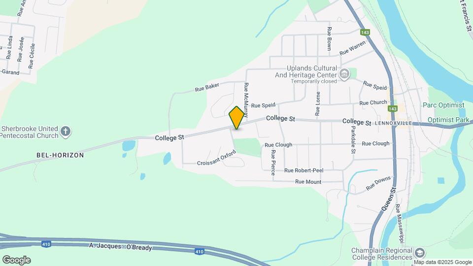 85 Oxford Map and Location Details