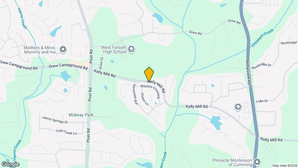 4960 Wilshire Crossing Map and Location Details