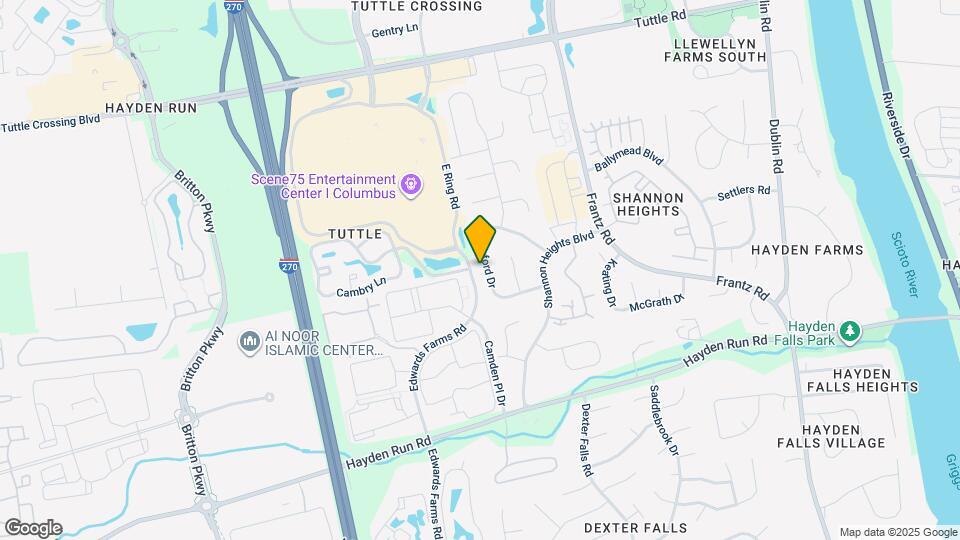 5715 Longford Dr Map and Location Details