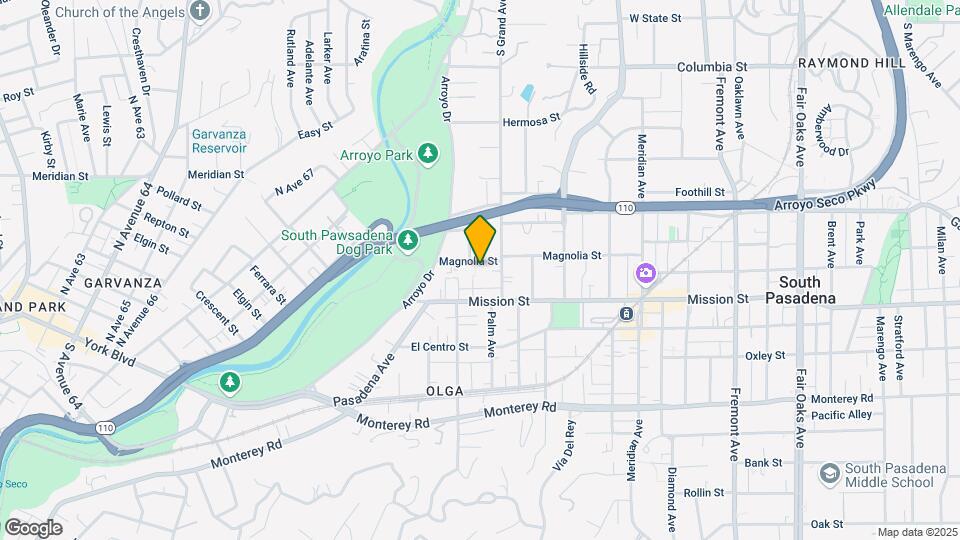 511 Magnolia St Map and Location Details