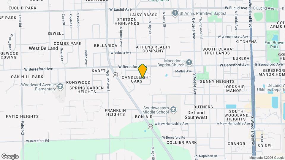 816 Valleydale Ave Map and Location Details