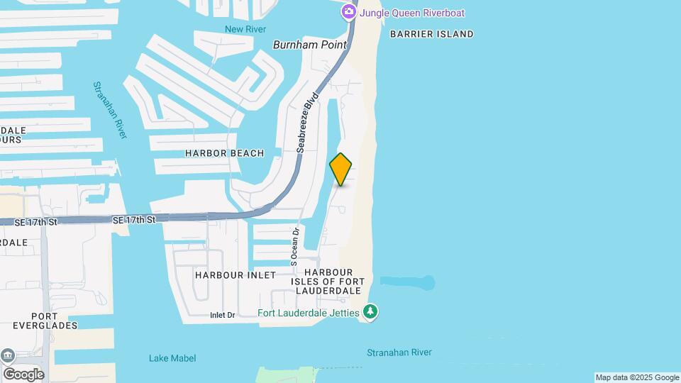 1658 S Ocean Ln Map and Location Details