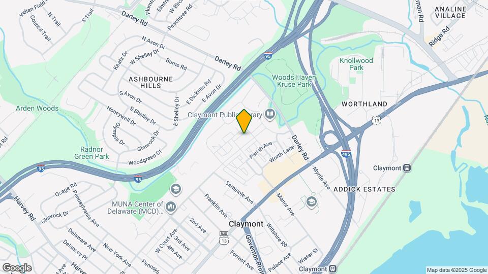 3847 Green St Map and Location Details