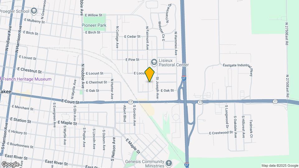 244 N Fairmont Ave Map and Location Details