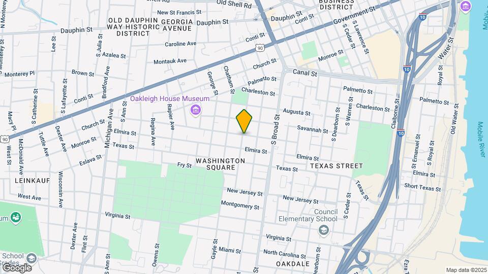 965 Selma St Map and Location Details