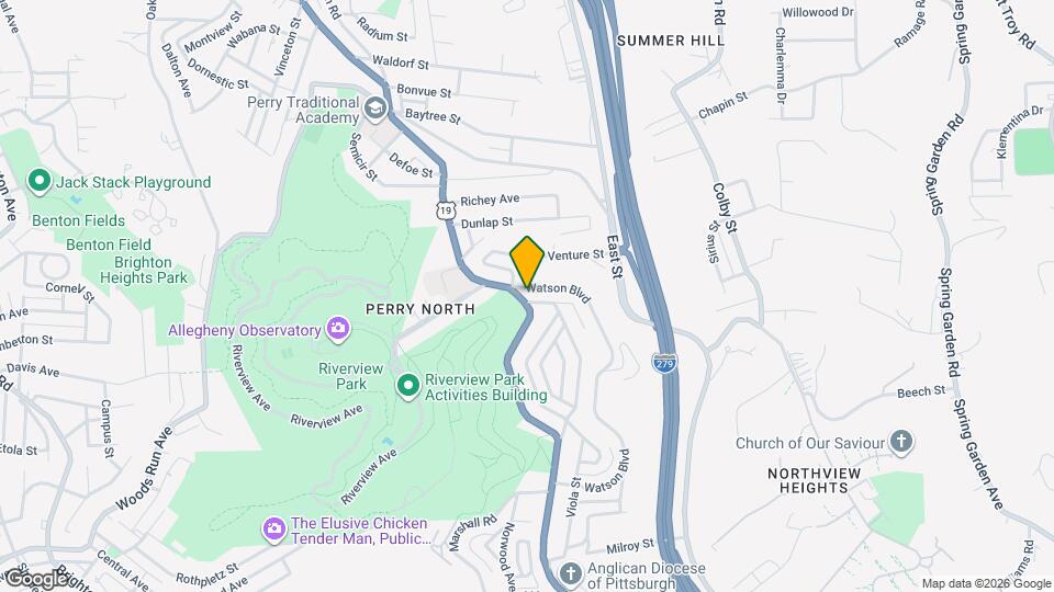 3466 Perrysville Ave Mapa y Detalles de la Ubicación