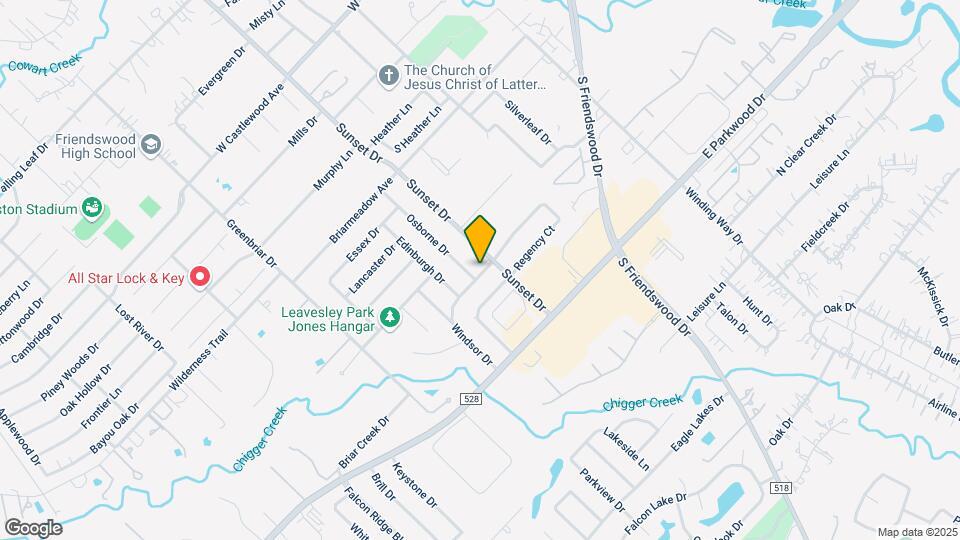 1410 Osborne Dr Map and Location Details