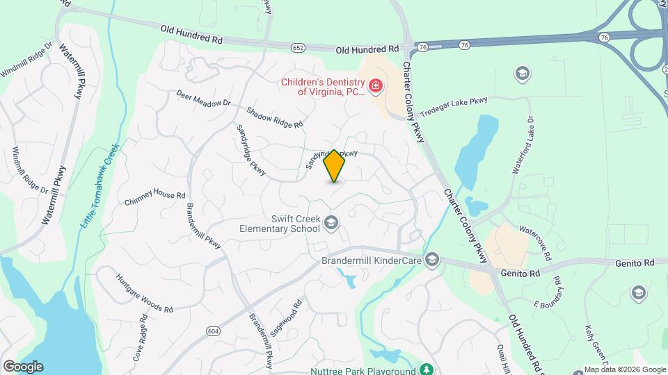 2508 Crosstimbers Terrace Map and Location Details