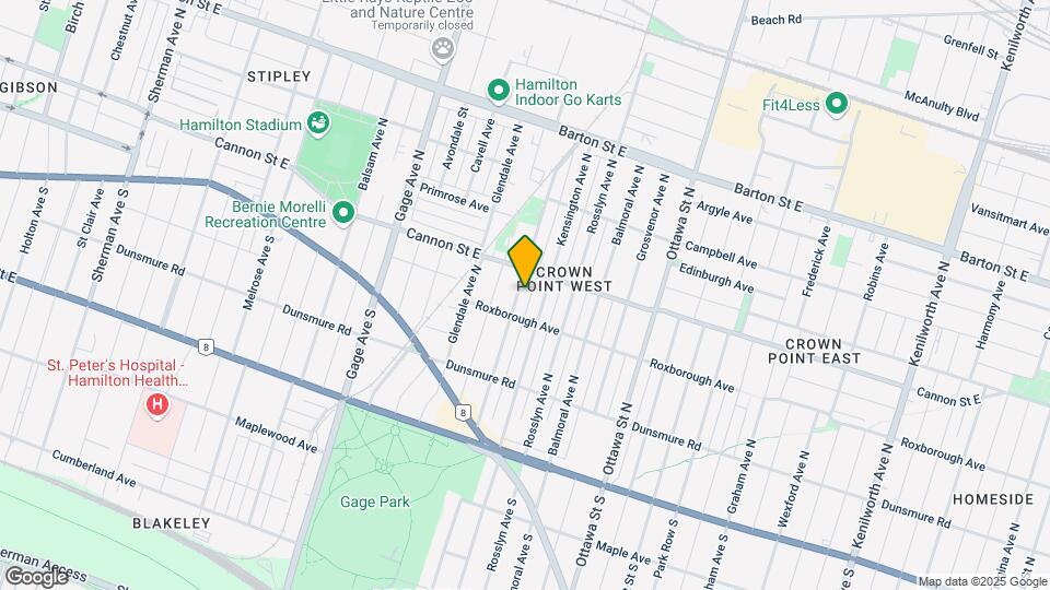 142 Belmont Av Map and Location Details