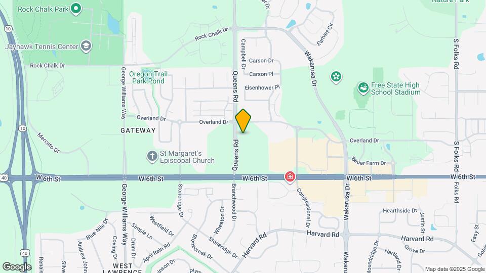 5245 Overland Dr Map and Location Details