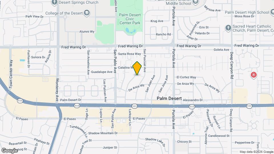 44510 San Carlos Ave, Unit 4 Mapa y Detalles de la Ubicación