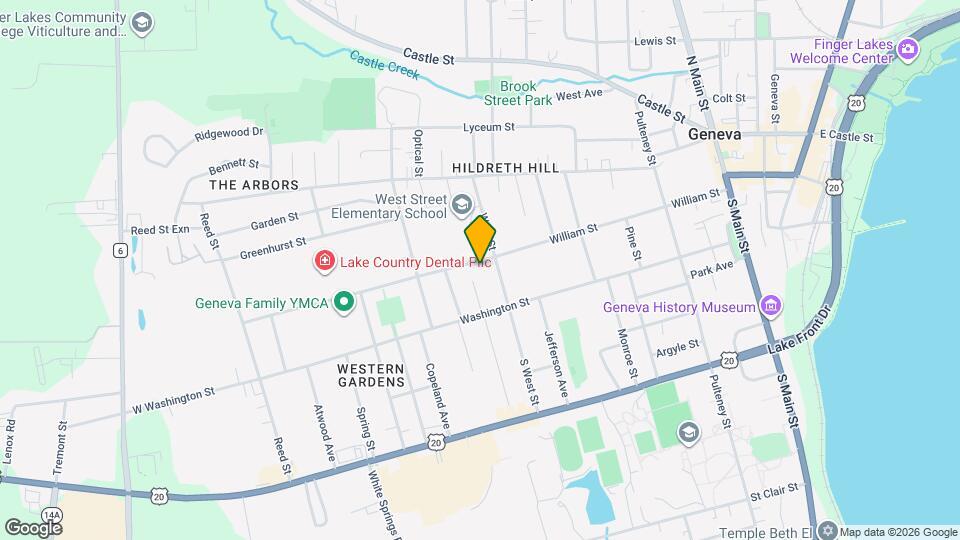 261 William St, Unit 1 Mapa y Detalles de la Ubicación