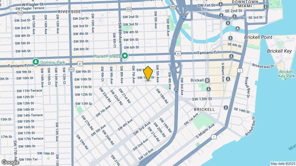 585 SW 11th St Map and Location Details