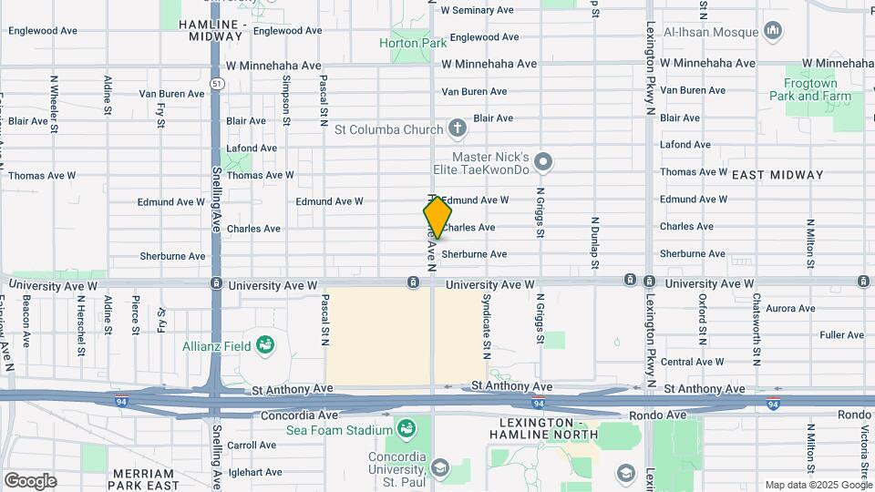 1339 Sherburne Ave Mapa y Detalles de la Ubicación