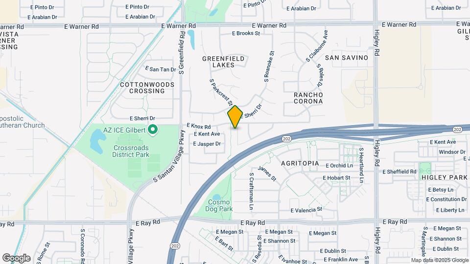 1234 S Parkcrest Ct Map and Location Details