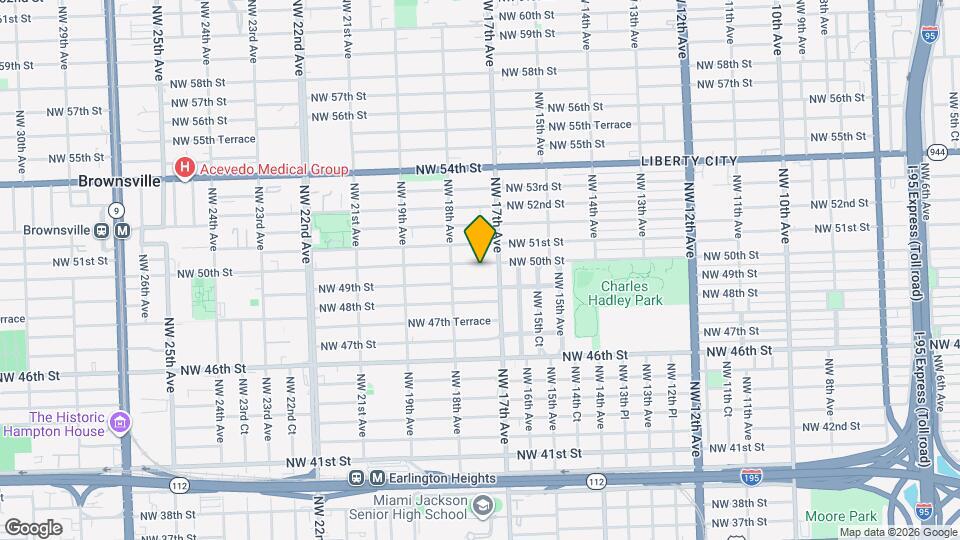 1730 NW 50th St Mapa y Detalles de la Ubicación