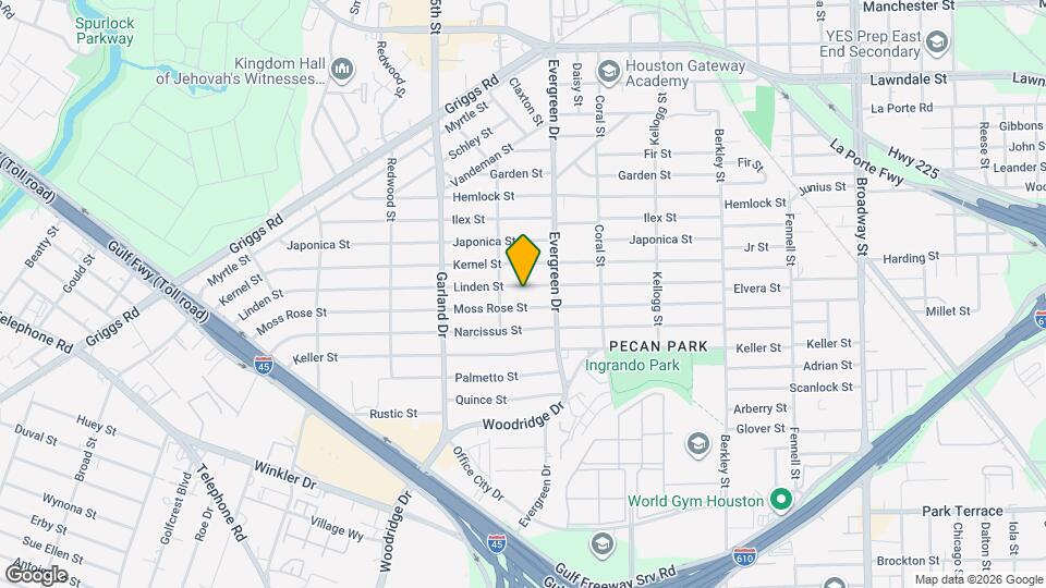 7124 Linden St Map and Location Details