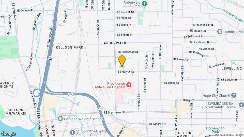 9877 SE 33rd Ave Mapa y Detalles de la Ubicación