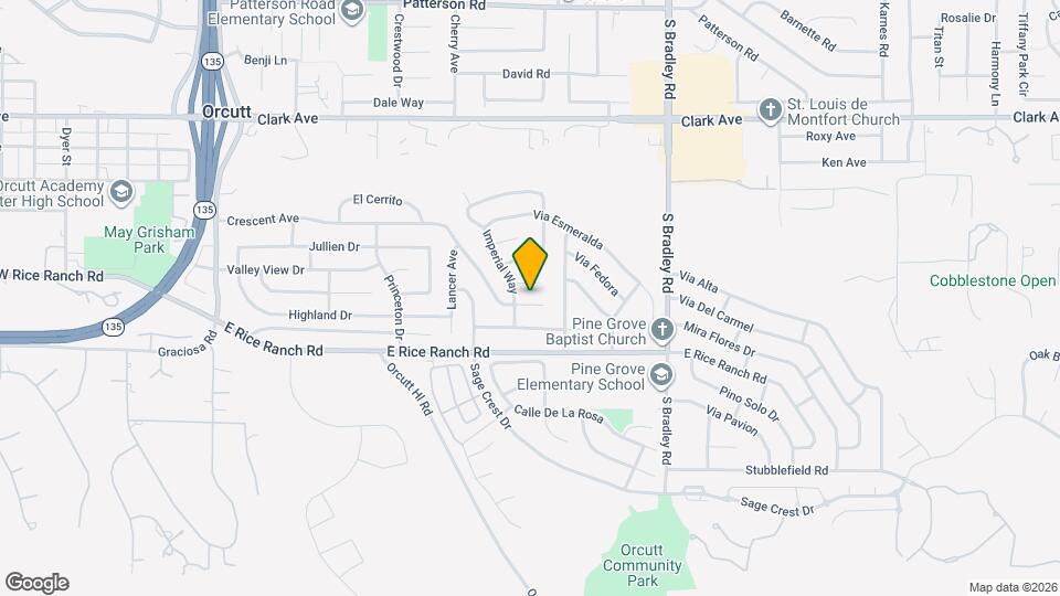 765 Crescent Ave Map and Location Details