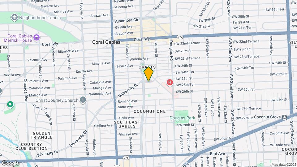 130 Malaga Ave Map and Location Details