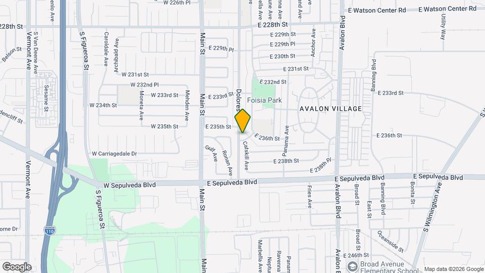23530 Dolores St Mapa y Detalles de la Ubicación