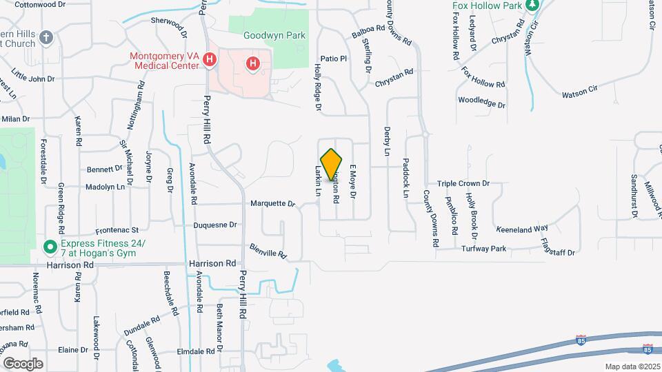 554 Farmington Rd Map and Location Details