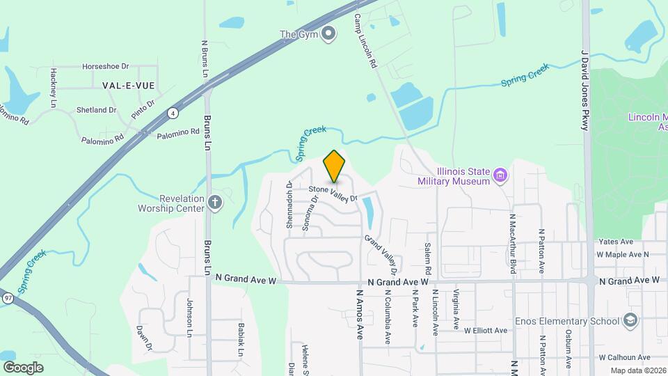 33 Stone Valley Dr Map and Location Details