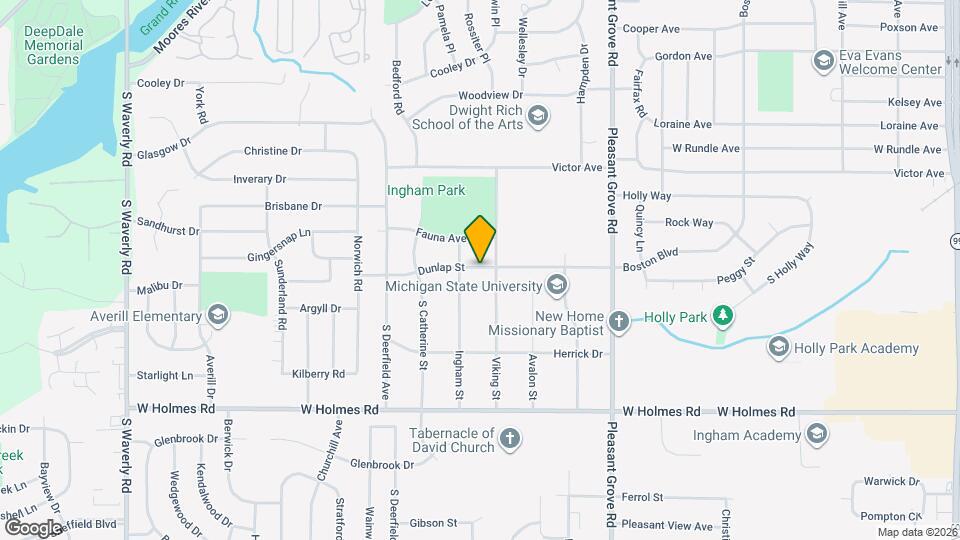 2711 Dunlap St Map and Location Details