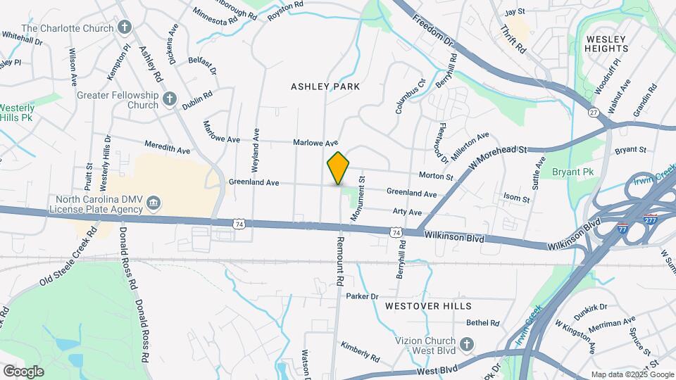 2147 Remount Rd Map and Location Details