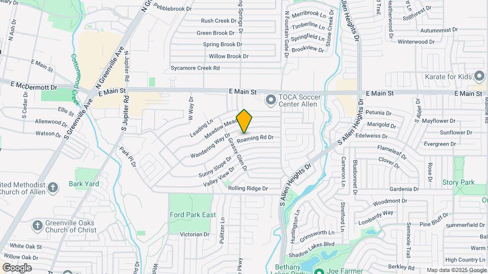 811 Roaming Rd Dr Map and Location Details