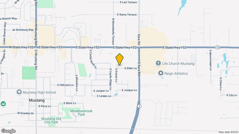 715 E Elder Ln Map and Location Details