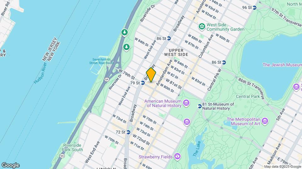 211 W 79th St Map and Location Details