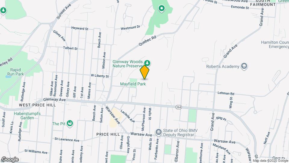 3625 W Liberty St Map and Location Details