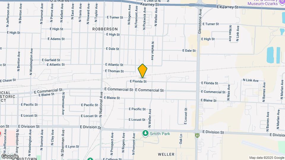 1429 E Florida St Map and Location Details
