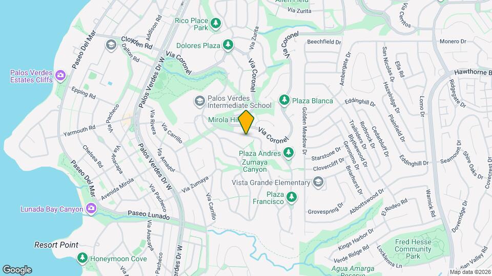 1356 Vía Romero Map and Location Details