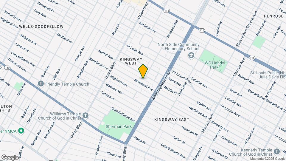 5065 Northland Ave Map and Location Details