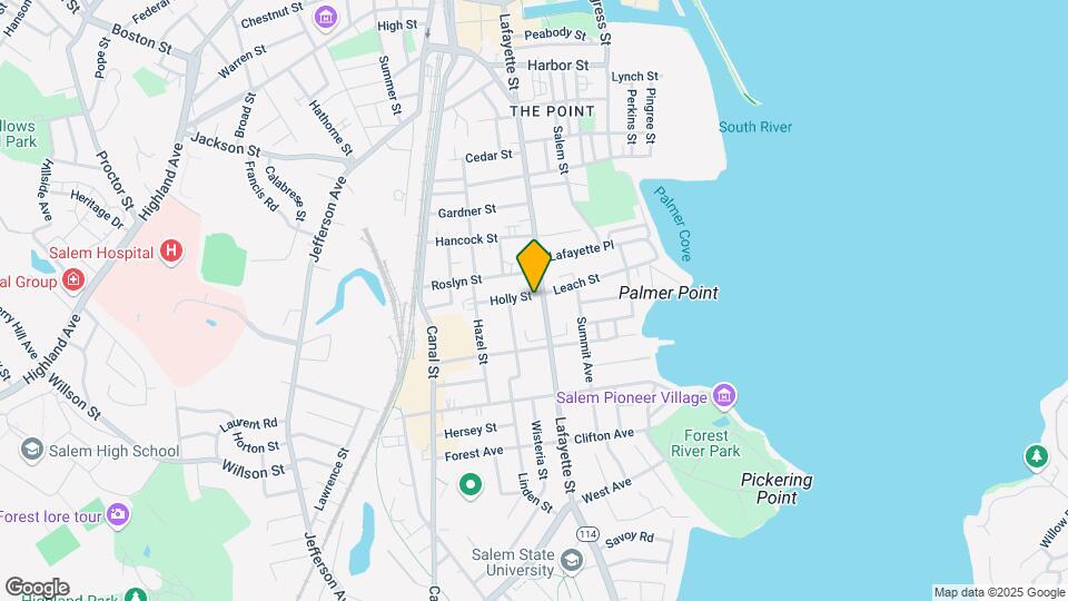 238 Lafayette St, Unit 1 Map and Location Details