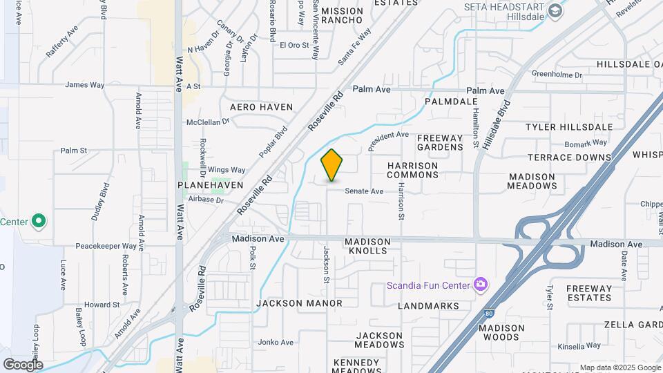 3901 Senate Ave Map and Location Details