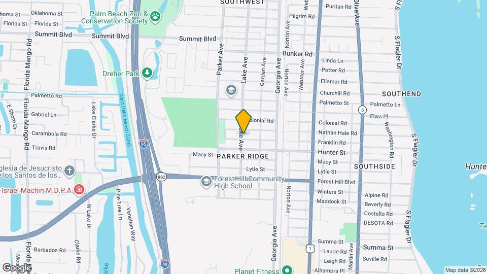 735 Franklin Rd Map and Location Details