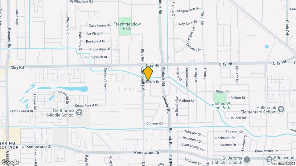4023 Springmeadows St, Unit B Mapa y Detalles de la Ubicación