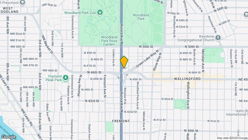 908 N 46th St Map and Location Details